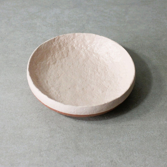 Trinket dish - pink champagne / mocha