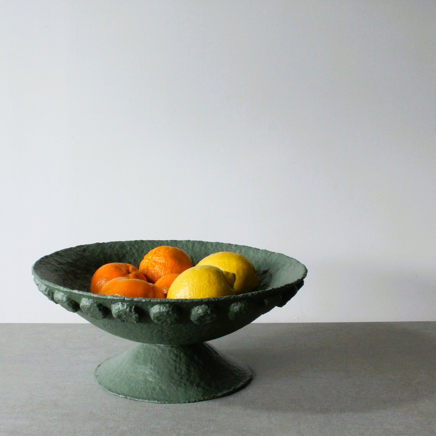 Goblet bowl - moss green