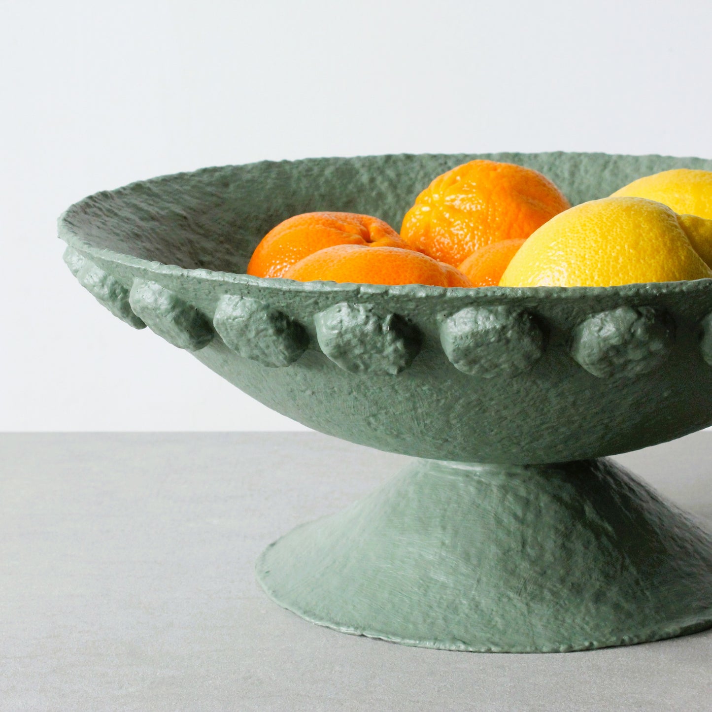 Goblet bowl - moss green