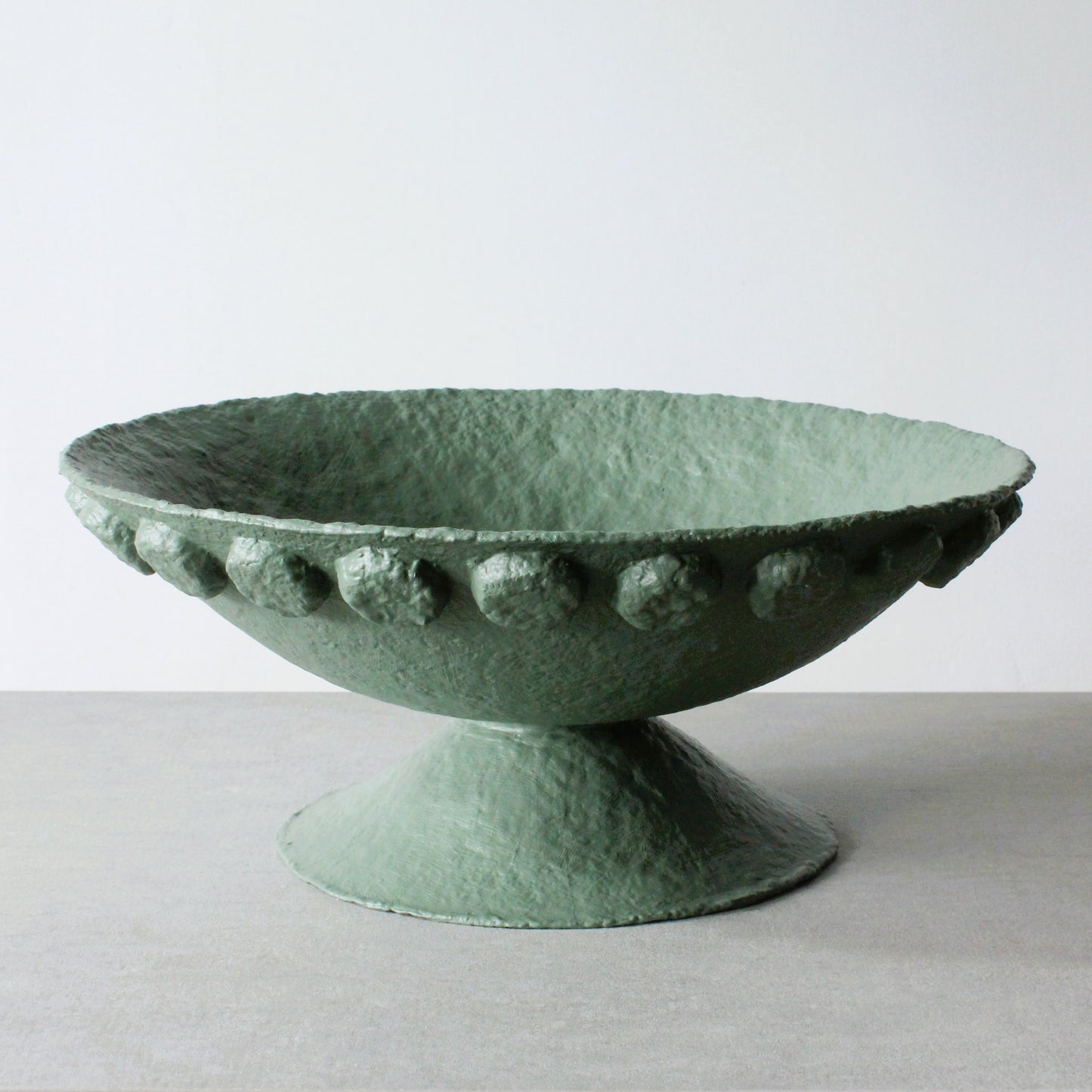 Goblet bowl - moss green