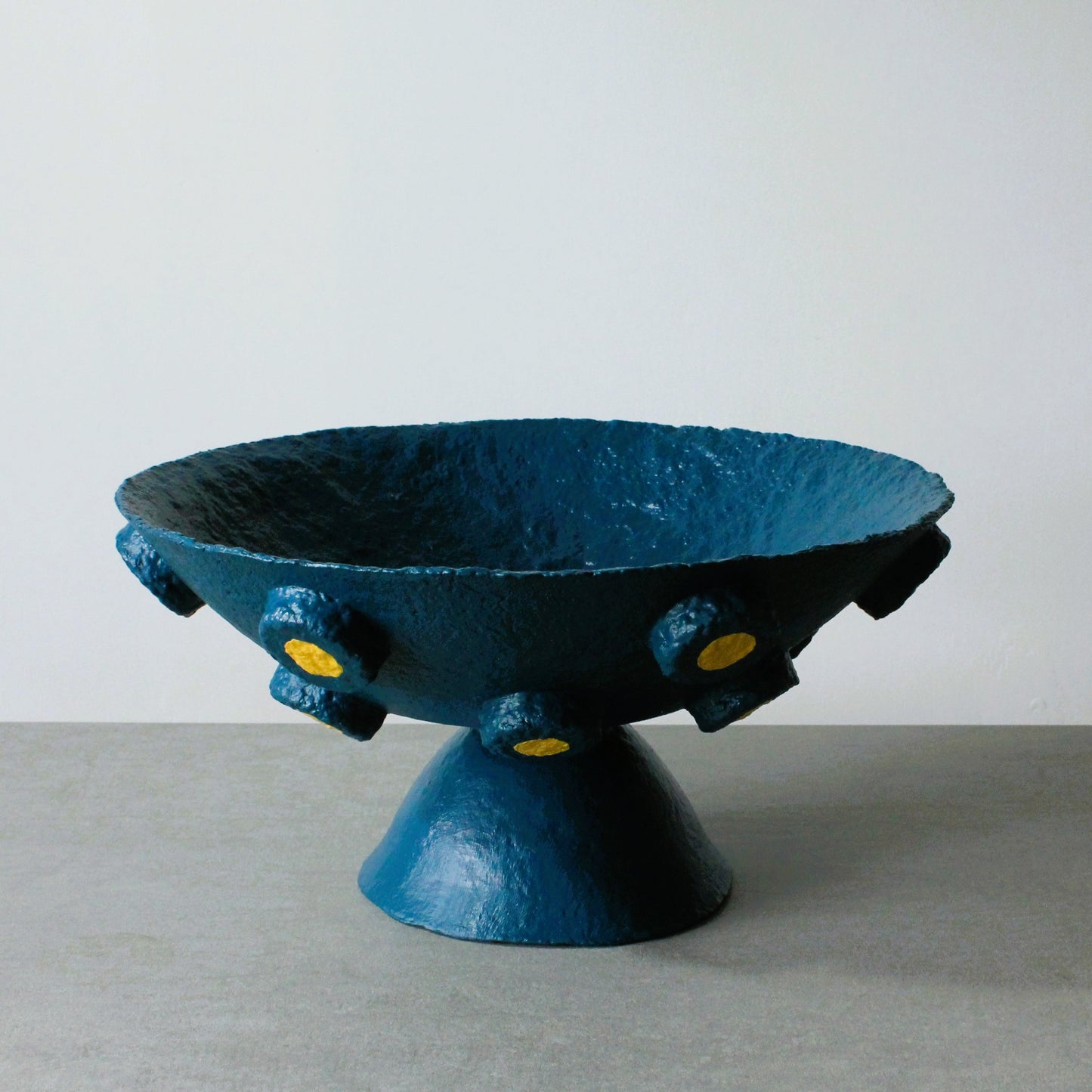 Goblet bowl - deep sea blue