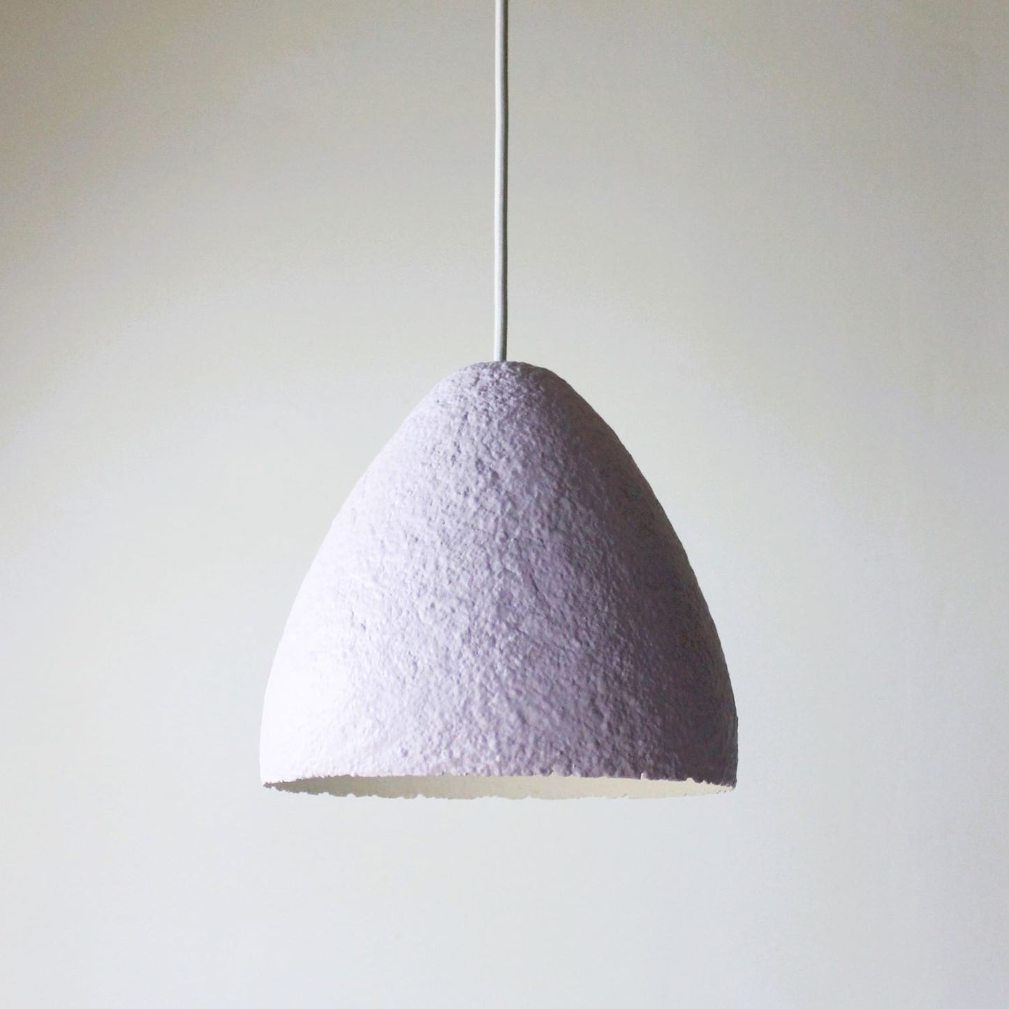 Dome pendant light lilac