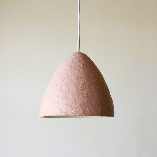 Dome pendant light rose