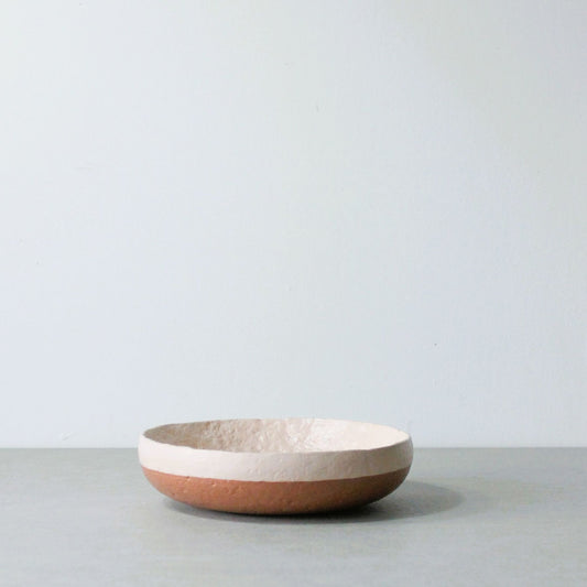 Trinket dish - pink champagne / mocha