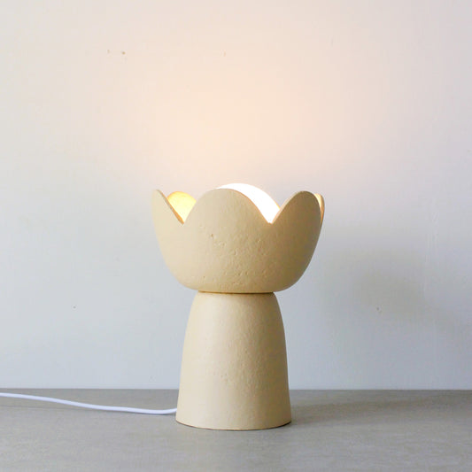 Lotus Table Lamp - Sandstone