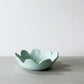 Scalloped dish small - duck egg blue
