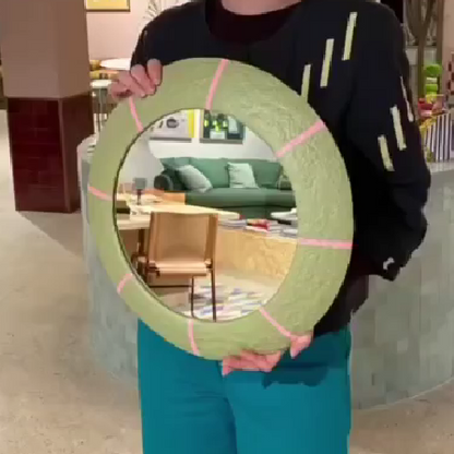 'Green Scene' mirror