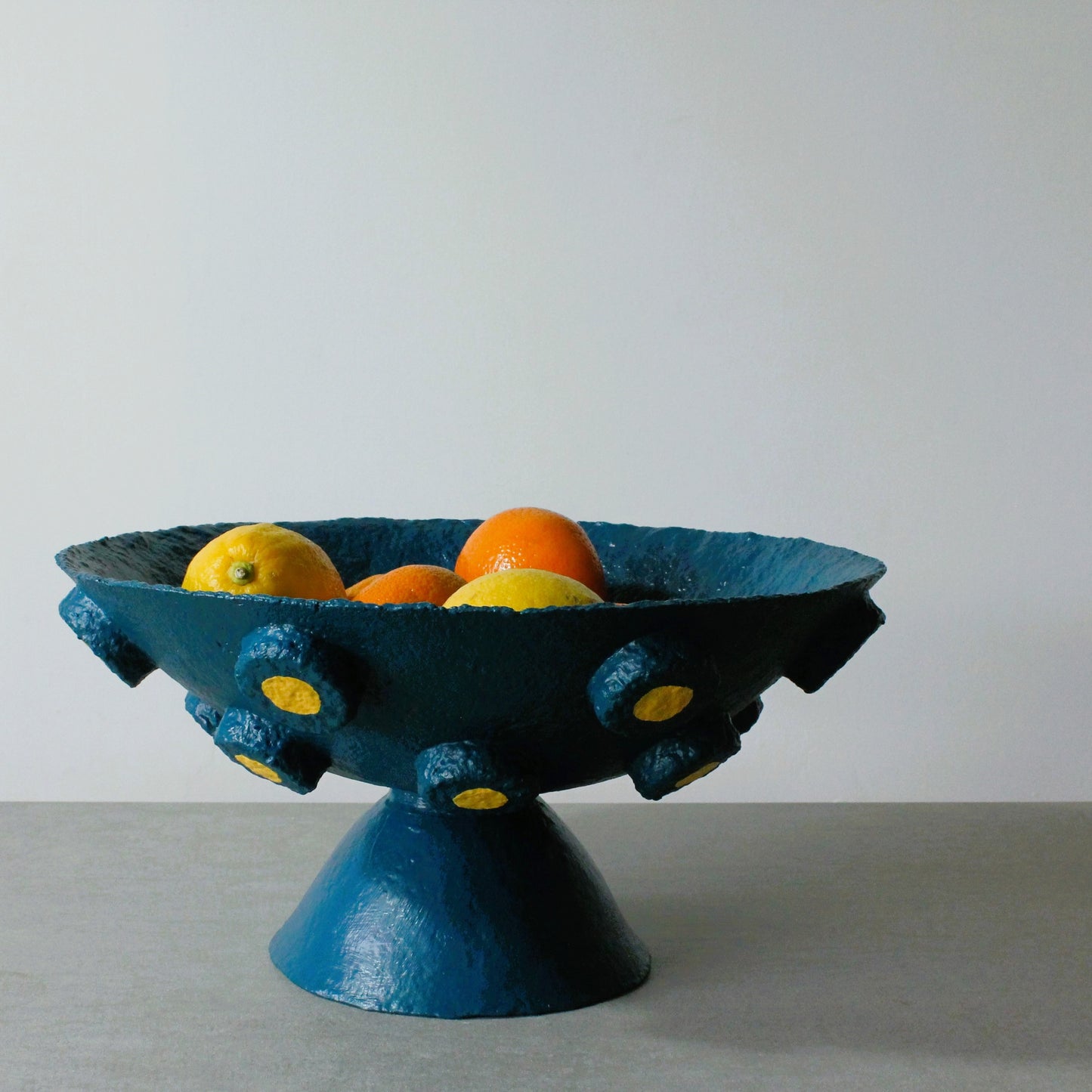 Goblet bowl - deep sea blue