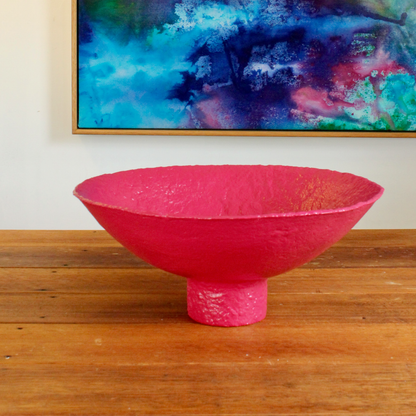 Pedestal bowl